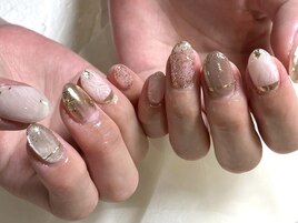 ニュアンス　ジェルネイル