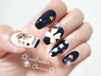 ルシェリア(Le’Cherien)の写真/【高技術×豊富なカラー＆パーツ】NOとは言いません！ご希望のデザインがあればぜひご相談ください♪