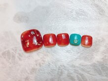 マイフェアレディ 今池(MyFairLady)/ターコイズ×レッドの個性派