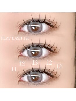 ラ ミュー(LaMieux)/フラットラッシュ120本LDカール