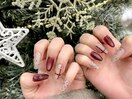 クリスマスネイル