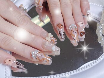 メロディービューティーサロン(Melody)/バレンタイン/いちごネイル