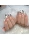 Nail Salon Lien【リアン】の写真/【OPEN記念価格♪】短い爪でも憧れのすらっとした指先へ♪長さだし10本×大人定額デザイン/マグネット/名護