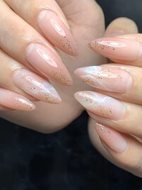 大理石×グラデ
