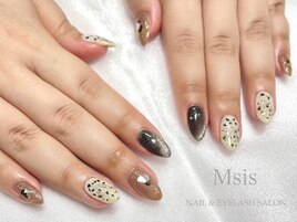 ダルメシアンネイル