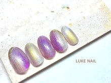 ルークネイル 恵比寿店(LUKE NAIL)/マグネットグラデーションミラー