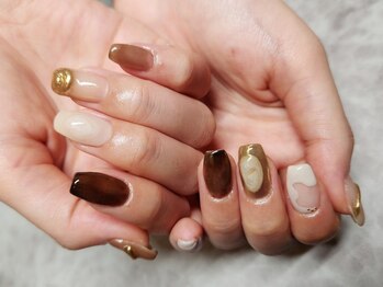 ネイルアンドリラクゼーション マーブル(MARBLE)/ニュアンス(持ち込み¥7700)