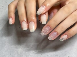 ちぐはぐネイル
