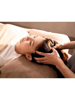 ヘッドスパで癒されたい