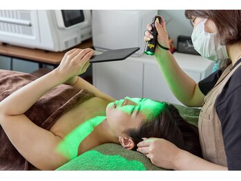 ルナスティ(Lunosite)/肌診断/しっかりカウンセリング