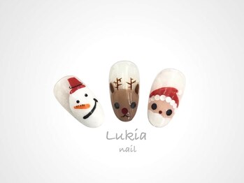 クリスマス☆サンタネイル