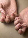 桃ネイル
