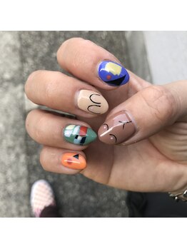 サニーサイドアップ ネイル(Sunny SideUp nail)/80s pop