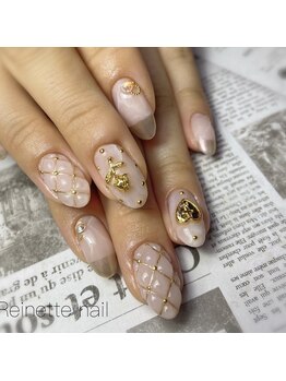 レネットサロン(Reinette Salon)/キルティングネイル×ミラー