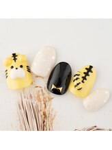 ラ カゼッタ(La casetta)/ぷっくり3D寅年ネイル