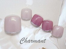 シャルマン(Charmant)/【FOOT】定額B¥7400*春色ピンク