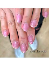 アイラッシュ ネイルサロン アレス 経堂店(Eyelash Nailsalon ales)/オーロラフレンチネイル