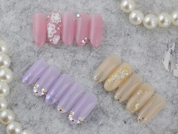 ベルネイル(Belle Nail)/大人可愛いオフィスネイル