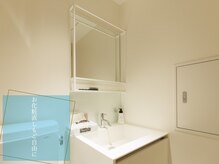 メイクブースでお化粧直しも◎