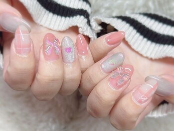 pink nail