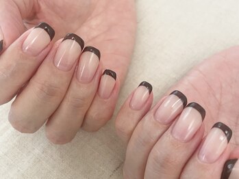 エムスラッシュ ネイル センター北店(M.SLASH)/パラジェル フレンチ