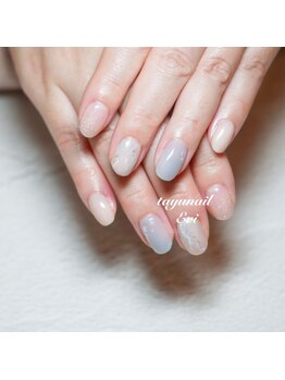 たゆ ネイル(たゆnail)/ニュアンスパラジェルネイル