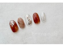 エマ ネイルズ(Emma Nails)/ニュアンスべっ甲カラー☆