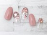 今月おすすめ★【オフ無料】ハートnail★¥5990～7600＊デザイン価格変動