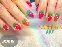 ピーボックス(P BOX)/☆キャラ 模写 3D 推しネイル☆