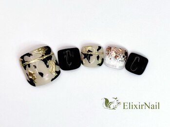 エリクサーネイル 神田(Elixir Nail)/フット やり放題 &nbsp;/クーポン使用