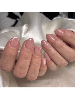 リノネイル(Lino Nail)/春色マグネットワンカラー