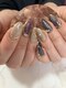 アウラデネイル(aula de nail)の写真/秋のトレンドは、べっ甲＆マグネットの2色使い♪
