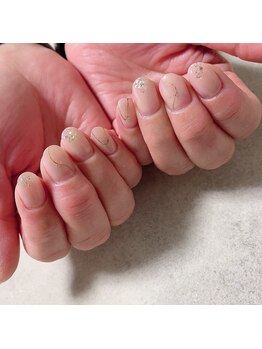 ブランネイル(blanc nail)/奥行デザイン*