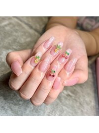 ちゅるんネイル