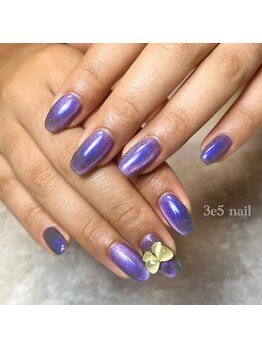 サエコ ネイル (3e5 nail)/◆ マグネット+追加アート ◆
