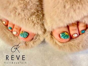 レーヴ(REVE)/フット親指アートネイルコース