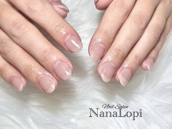 ナナロピ(NanaLopi)の写真/【深爪・噛み爪など】様々な爪のお悩みを解消★キレイな指先へ♪自爪育成しながらネイルを楽しむ◎