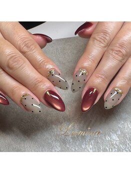 ルミナ 伊勢崎店(Lumina)/ドットネイル