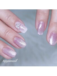 マグネットとチークネイル☆