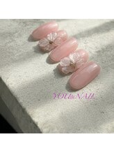 ユウネイル(YOU由NAIL)/指先に咲く可憐な3Dフラワー