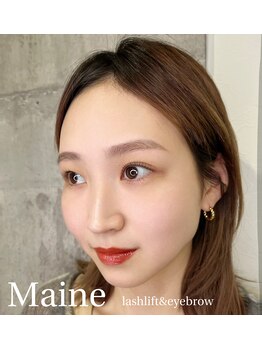メイン(Maine)の写真/＼注目のMENU／今まで眉サロンで納得のいく仕上がりにならなかった方はぜひお任せください！