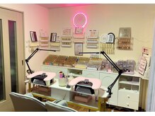 スアネイルサロン 四日市(SuA Nail Salon)の雰囲気(ハンド席)