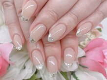 ディーネイル 四条烏丸(D-nail)/【山田】ガラスフレンチ