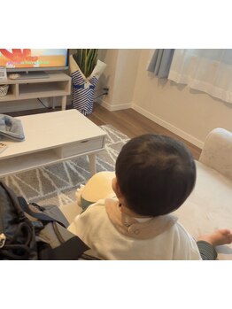 お子様同伴OKのサロン