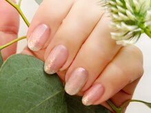 スタンダード アイネイル/クリアミラーネイル￥11000