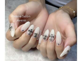 ホームサロンアヴニール(Home Salon Avenir.)/メタルパーツネイル