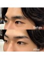 ネイルクイック オクリ 銀座店(NailQuick OCULI) 男子ブロウラミネーション＋アイブロウマッピング爽やか変身！