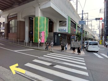 梛(nagi)/JRと京阪京橋駅からの道案内 ３