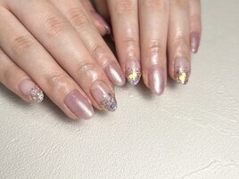 ワンカラー＋グラデーション