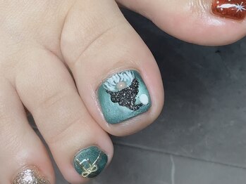 秋色ブラウンフット　パラジェル